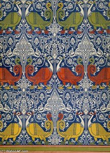 Example Of Printed Egyptian Fabric