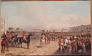 Capitulation Obtenue Par L'adjudant Commandant Binot A Pondichery.11 Septembre 1803 — Hippolyte Bellangé