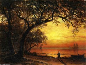 Island Of New Providence — Albert Bierstadt