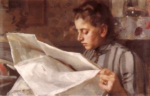 Emma Zorn Reading — Anders Leonard Zorn
