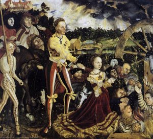 The Martyrdom Of St. Catherine — Lucas Cranach The Elder