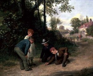 A Game Of Marbles — William Bromley Iii