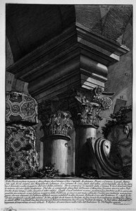 The Roman Antiquities, T. 2, Plate Xxiii. Remains Of The Great Building Burial Added To The Mausoleum Of Constance. — Giovanni Battista Piranesi