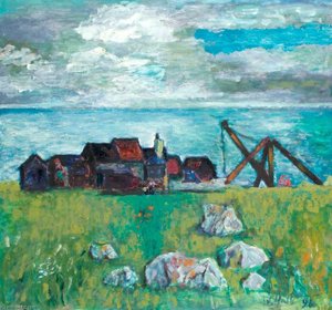 Village By The Sea — William Hallé