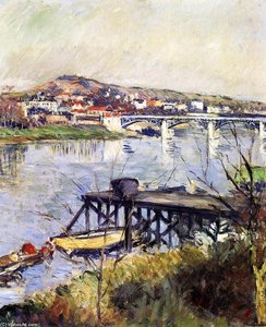 The Argenteuil Bridge — Gustave Caillebotte