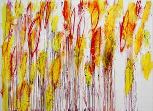 Lepanto, Panel 1 — Cy Twombly, Neo Expressionism
