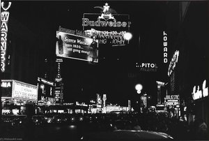 Times Square (budweiser) — Frank Paulin