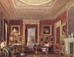 The Drawing Room, Leigh Court, Bristol — Thomas Charles Leeson Rowbotham