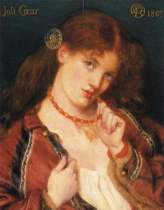 Joli Coeur (also Known As French For) — Dante Gabriel Rossetti, Pre-raphaelite Movement