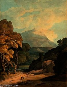 Near Maentwrog, North Wales — Francis Towne