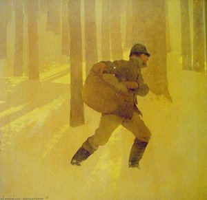 Winter — Maxfield Parrish