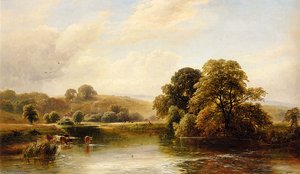 The Trent Near Ingleby — George Turner