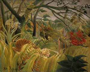Surprise! — Henri Julien Félix Rousseau (le Douanier)