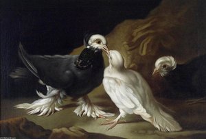Two Doves — Franz Werner Von Tamm
