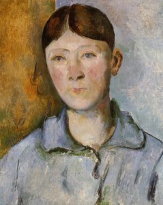 Portrait Of Madame Cezanne — Paul Cézanne, Post-impressionism