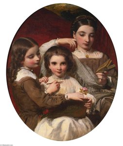 Portrait Of The Russell Sisters — Džejms Sant
