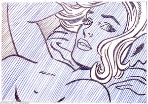 Drawing For Seductive Girl — Roy Lichtenstein