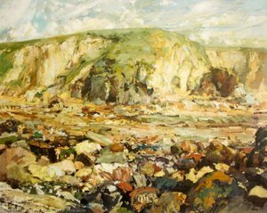 Tide At Porth Llysgi — Roy Abell