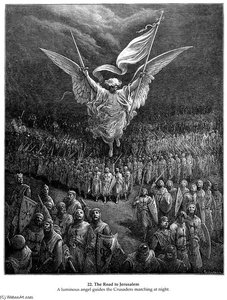 The Road To Jerusalem — Paul Gustave Doré