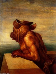 The Minotaur — Frederick Waters (william) Watts