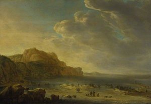 Christ Preaching From A Boat — Herman Saftleven The Younger