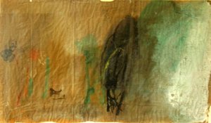 Landscapes On Tan Paper - (038) — George Turner