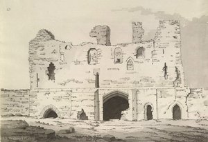 Dunstanburgh Castle, interior