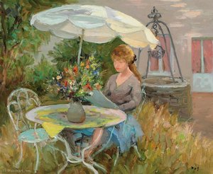 Claudine Reading, (1967) — Marcel Dyf