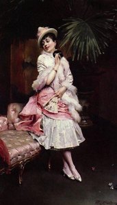 Lady With A Mask