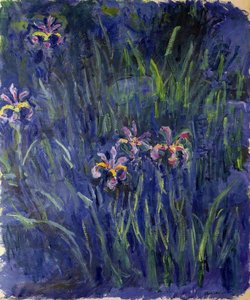 Irises — Claude Monet
