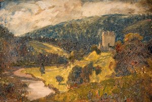 Neidpath Castle — Joseph Alfonso Toft