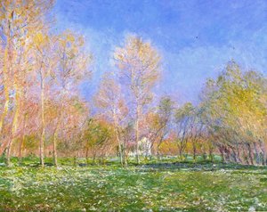 Springtime In Giverny — Claude Monet