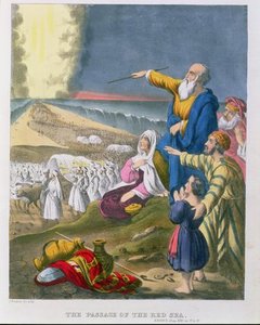 Moses Parting The Red Sea — Siegfried Detler Bendixen