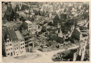 View Of Nuremberg\nfrom The Sinwellturm, 1945 — Friedrich Neubauer