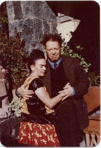 Portrait Of Frida Kahlo And Diego Rivera In Coyoacán, Mexico — Florence Arquin