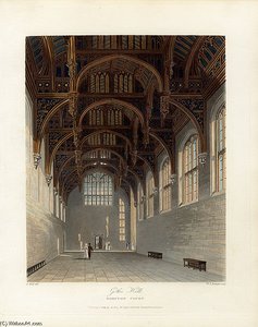 Gothic Hall, Hampton Court — Charles Wild