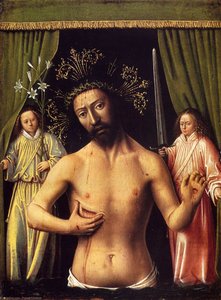 The Man Of Sorrows, Birmingham Museum And Art Galle — Petrus Christus