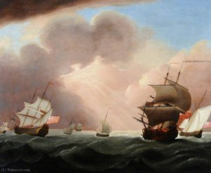Shipping In A Choppy Sea — Peter Monamy