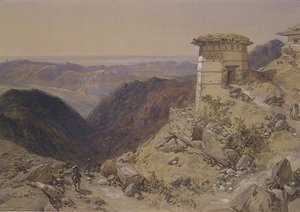 The Pir Panjal Pass Into Kashmir — William Simpson