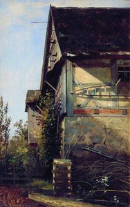 Little House In Dusseldorf — Ivan Ivanovich Shishkin