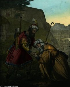 Jacob's Reconciliation With His Brother Esau — Siegfried Detler Bendixen