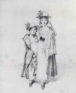 The Misses Montagu — Jean-auguste-dominique Ingres