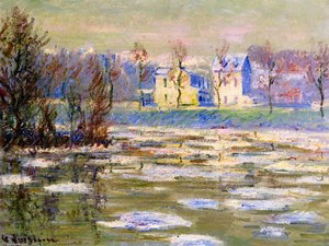 The Oise In Winter — Gustave Loiseau