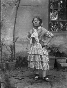 Little gipsy girl
