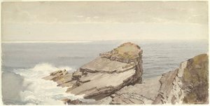 Rocks On The Shore — William Trost Richards