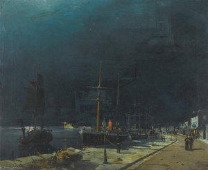 Harbour at Night