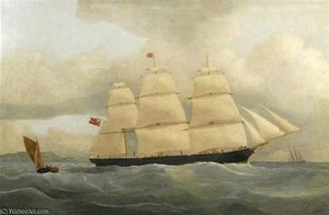 British Ship Elinor Outward Bound — Samuel Walters