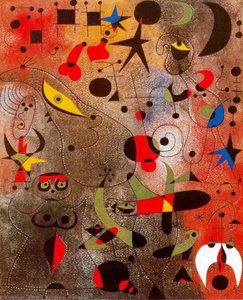 Pájaros Al Nacer Del Día — Joan Miró
