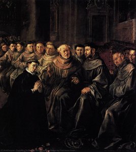 St Bonaventure Enters The Franciscan Order — Francisco De Herrera, Baroque