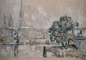 Rouen Cathedral — Paul Signac, Pointillism